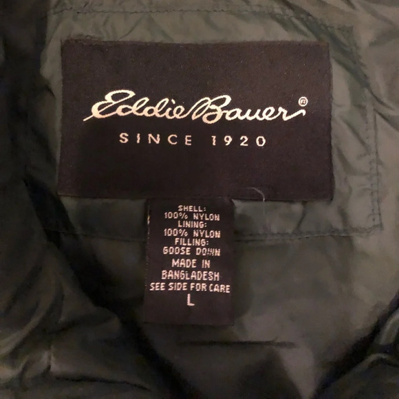 Eddie Bauer Goose Down Puffer Vest - Picture 5 of 10